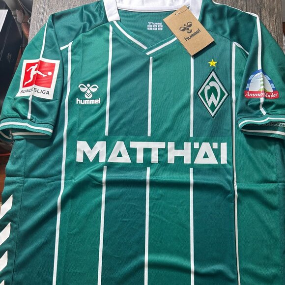 Hummel Other - GERMANY Bundesliga SV WERNER BREMEN Men's JERSEY Sz M,L,XL,2XL By Hummel